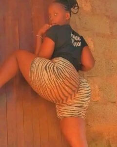 Raunchy Photos Of Njoki Murira Bending Over Big Butt While Crouching