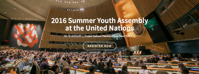 2016 Summer Youth Assembly at the United Nations Headquarters