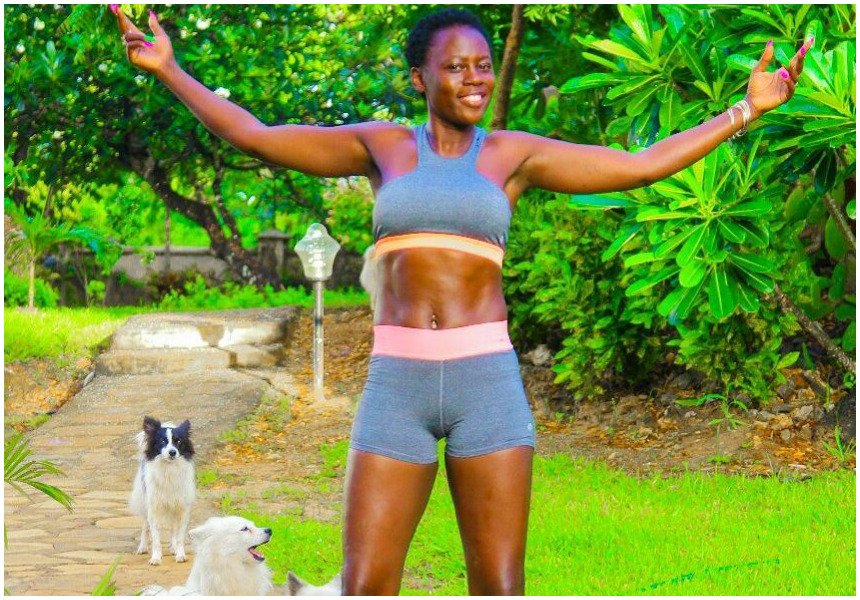 10 Sexy Kenyan Female Celebs With Flat Stomach Abs Youth Village Kenya 