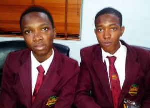 Anesi (16 years old) and his brother Osine