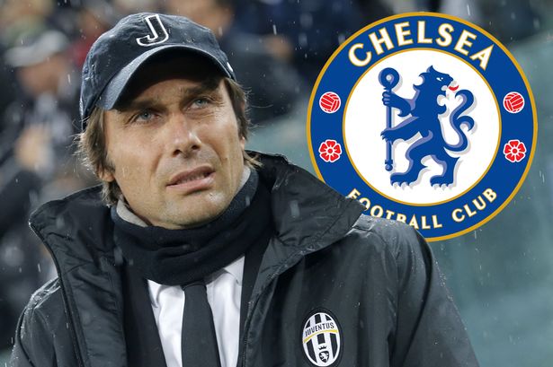 Antionio Conte the newly appointed Chelsea Coach to take over in the summer