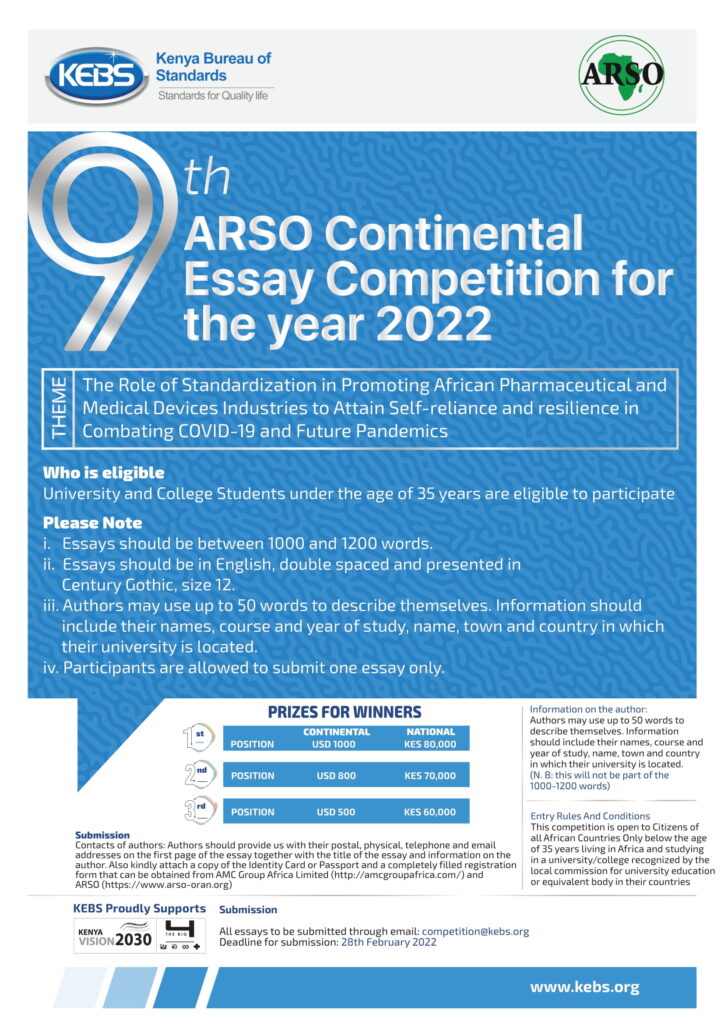arso essay competition 2022
