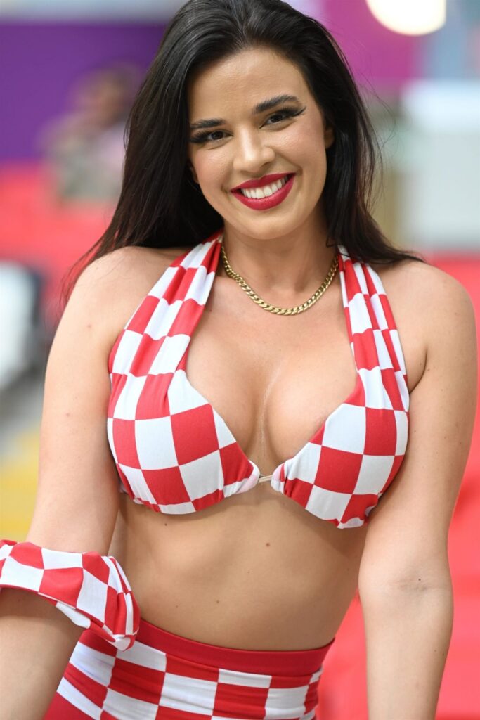 Hot And Sexy Photos Of Former Miss Croatia Who Has Promised Fans To Go Naked If Her Team