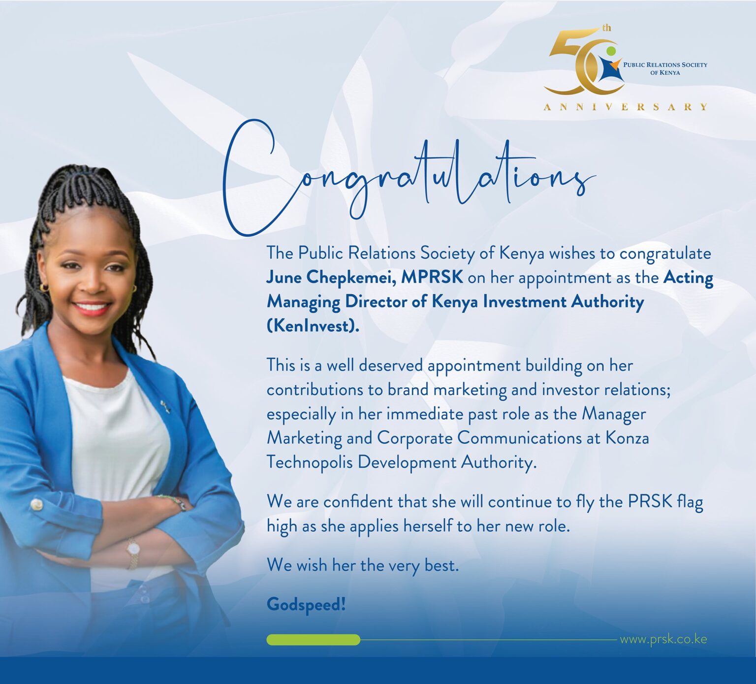 June Chepkemei Appointed As Acting MD Of Kenya Investment Authority ...