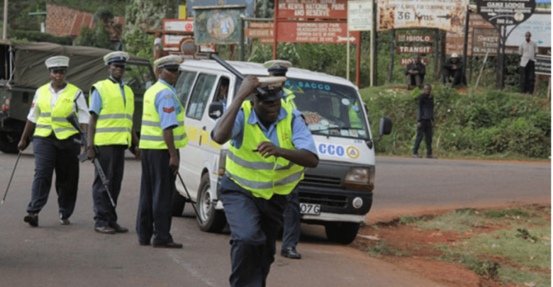 Image result for Kenyan Traffic police taking bribes