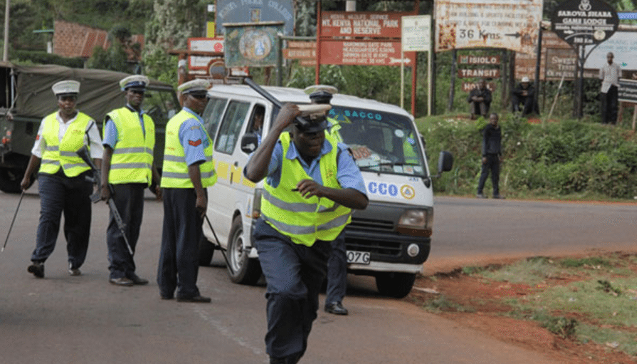 Image result for traffic police kenya