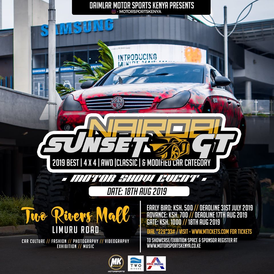 Nairobi Sunset GT Best 4 X 4 AWD Classic & Modified Cars Youth