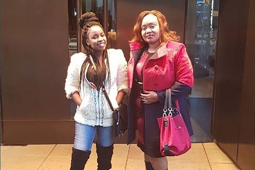 Image result for Saumu Mbuvi and her mum