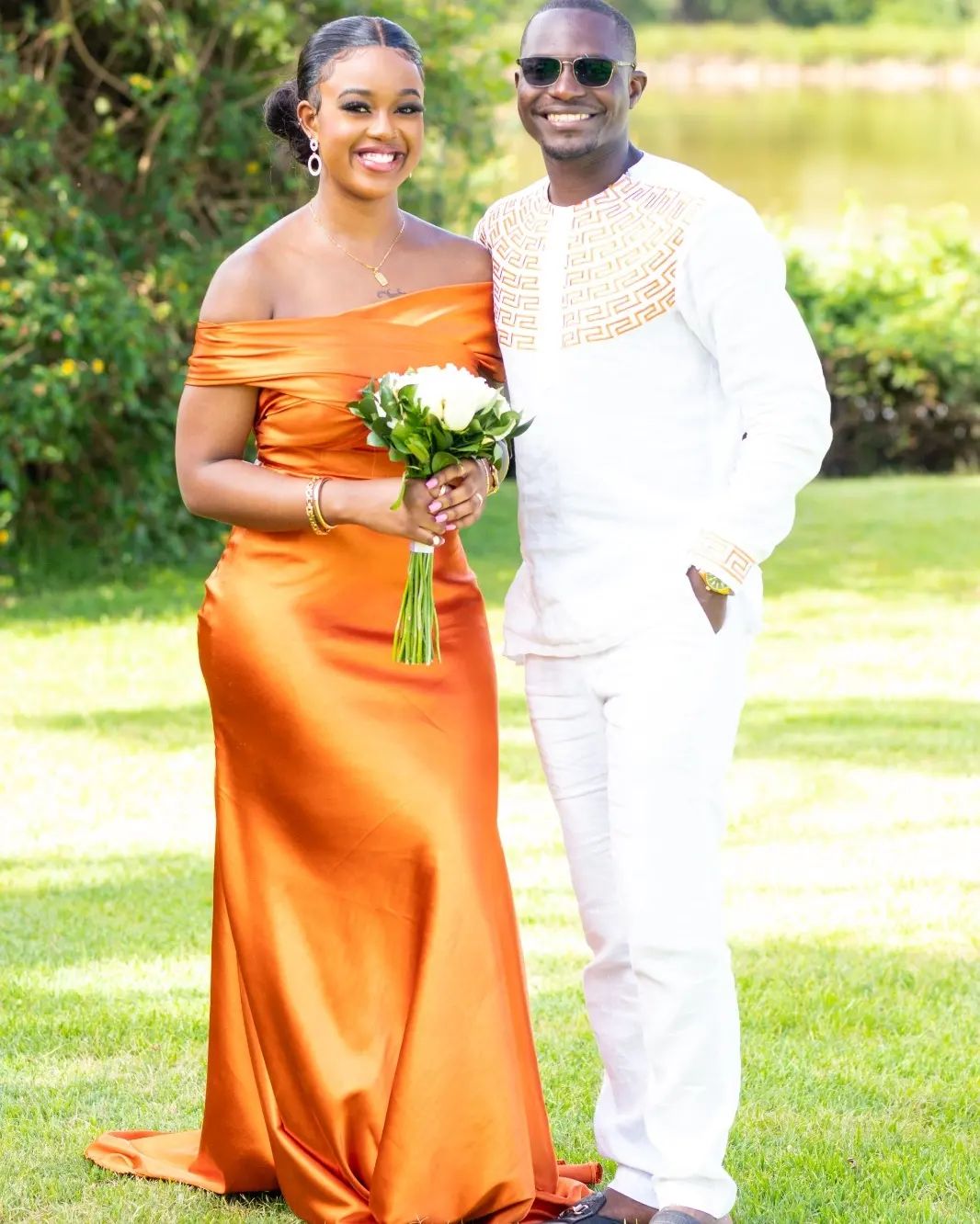 Check How Azziad Dressed At Akothee's Wedding - Youth Village Kenya