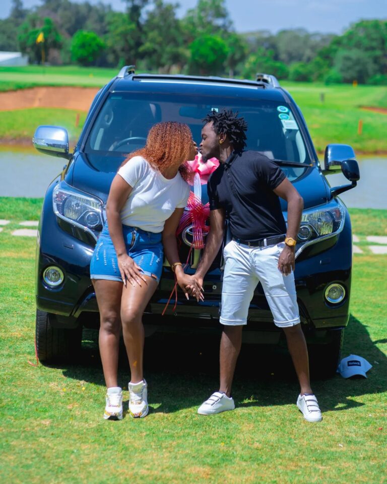 Bahati Gifts Diana Marua Brand New Car - Youth Village Kenya