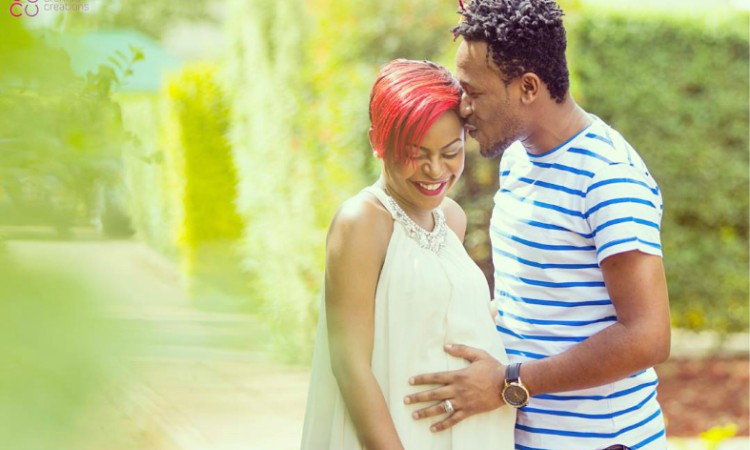 Image result for Size 8 and dj mo getting first born