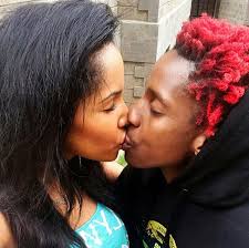 Image result for erick omondi kissing