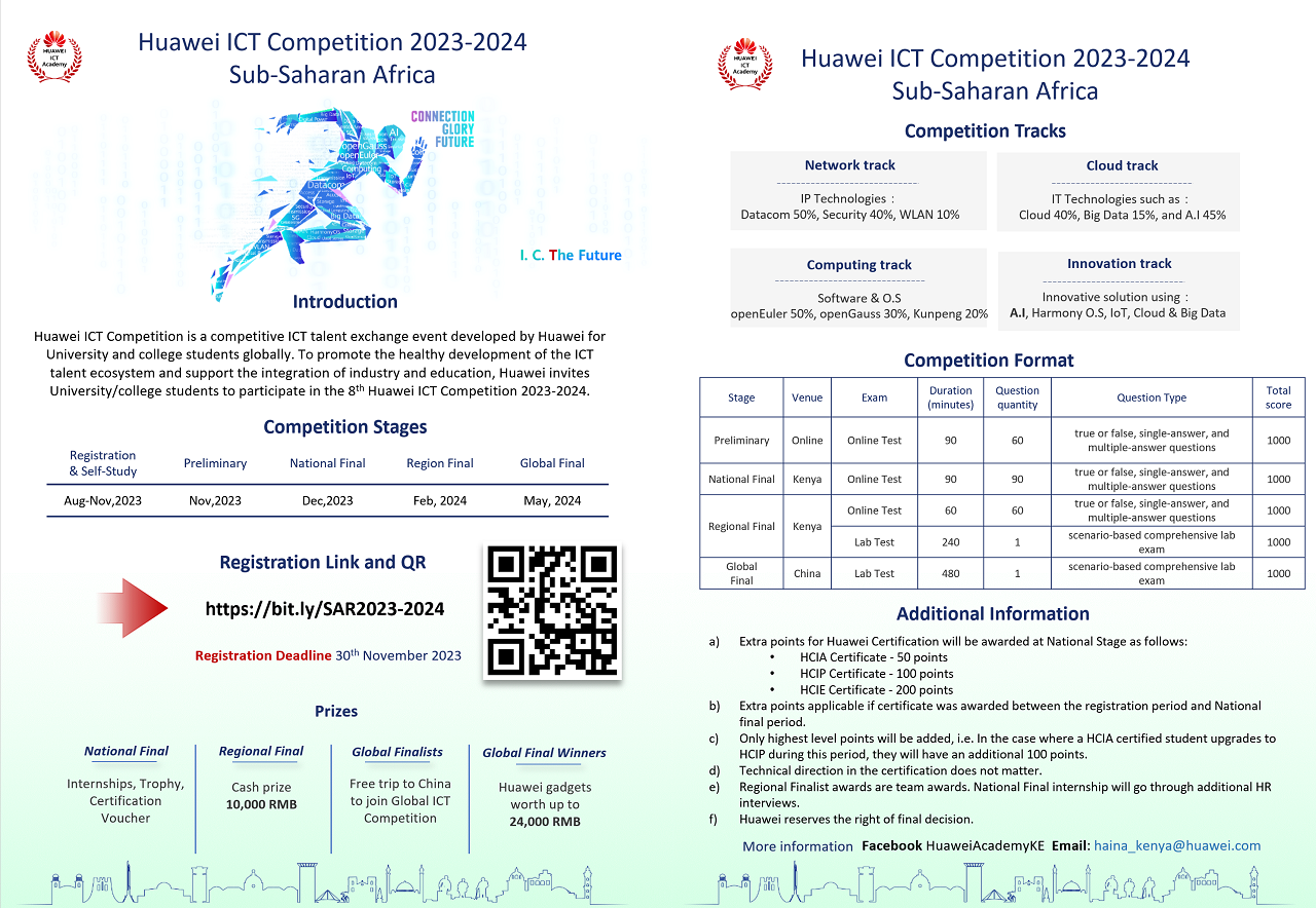 Call For Application Huawei ICT Competition 2023 2024 Sub Saharan   Ict 