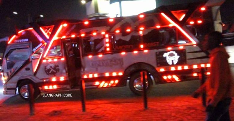 10 Matatus Which Find Their Mighty During The Night - Youth Village Kenya