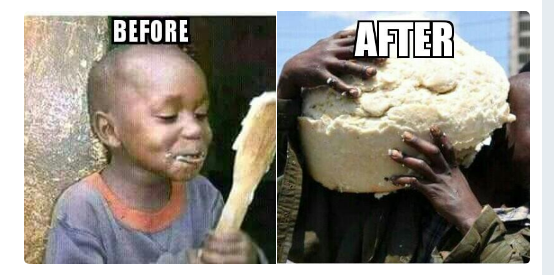 Image result for ugali meme